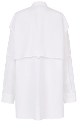 Fendi Multi-Pocket Logo Shirtdress