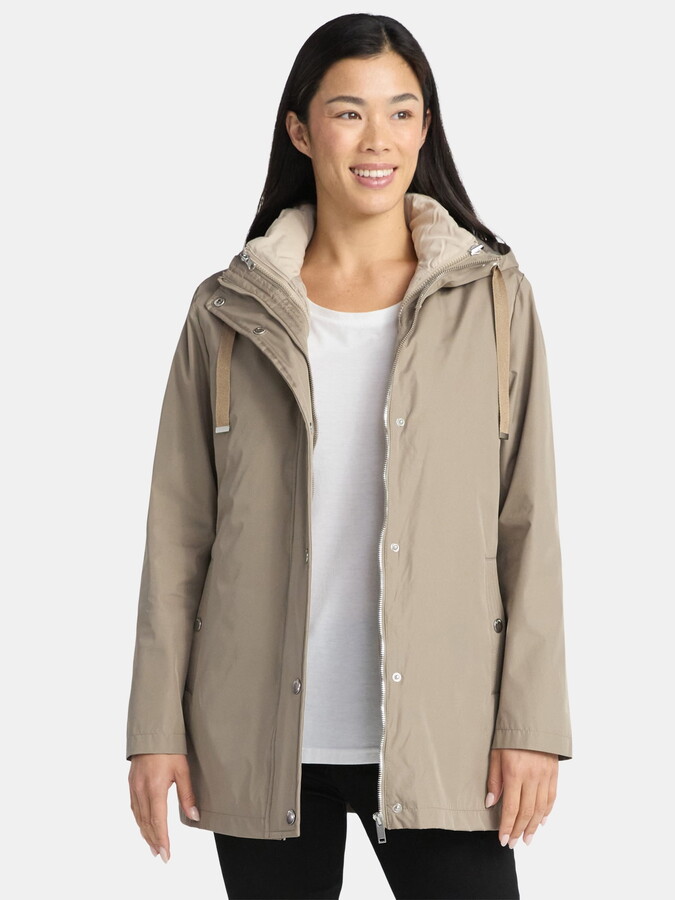 Big Chill Women’s and Women’s Plus 3 in 1 Systems Jacket with Hood, Sizes S-3X