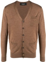 Thumbnail for your product : DSQUARED2 Logo Embroidered Cardigan