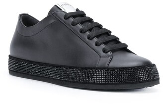 Le Silla Embellished Sole Low-Top Sneakers