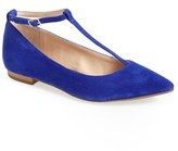 Thumbnail for your product : Sole Society 'Ivy' T-Strap Flat (Women)