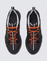 Thumbnail for your product : Burberry Mesh and Nubuck Union Sneakers