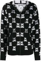 Thumbnail for your product : Moschino teddy bear zipped hooded jacket
