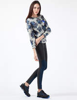 Thumbnail for your product : MSGM Grey Floral Maglia Sweater