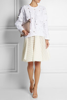 Thumbnail for your product : Giambattista Valli Embroidered tulle skirt