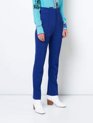 Diane von Furstenberg high-waisted skinny trousers