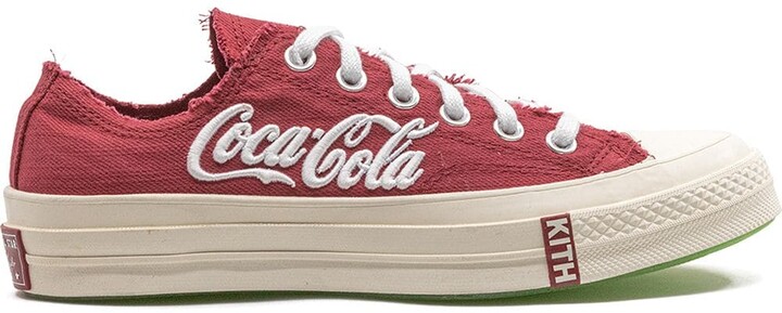 bijgeloof Van toepassing zijn evalueren Converse x KITH x Coca-Cola Chuck 70 low-top sneakers - ShopStyle