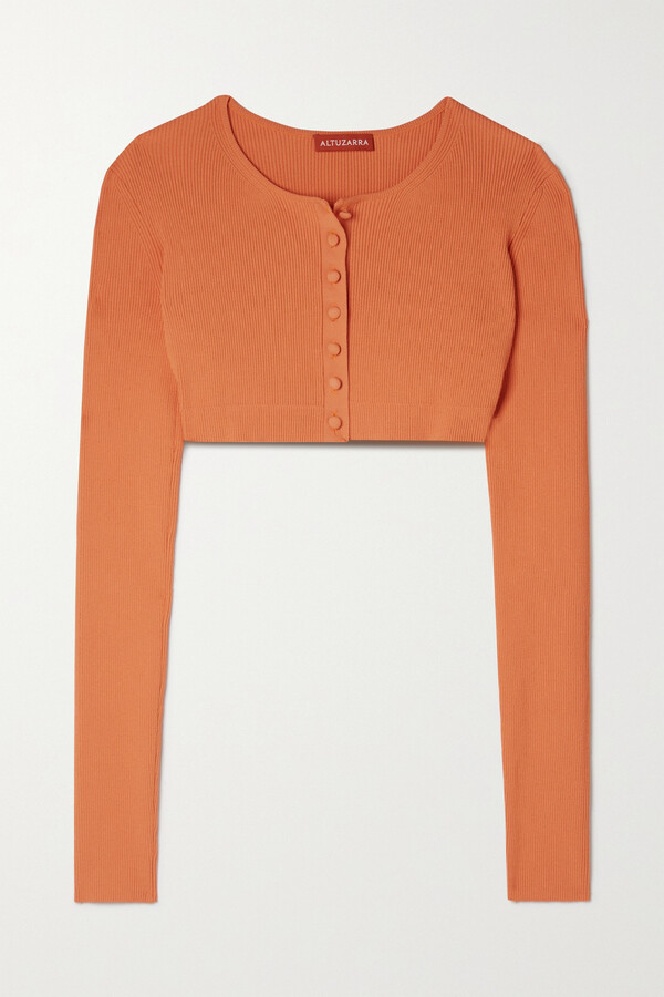 Cropped Orange Sweater | Shop The Largest Collection | ShopStyle