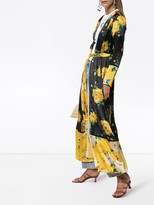 Thumbnail for your product : We Are Leone Floral Print Maxi Cardigan