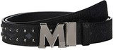 Thumbnail for your product : MCM Collection Reversible Belt (Black) Men's Belts