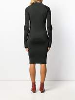 Thumbnail for your product : Circus Hotel ribbed fitted midi dress