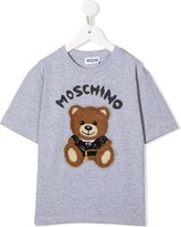 Thumbnail for your product : MOSCHINO BAMBINO Teddy Bear-detail T-shirt
