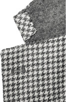 Thumbnail for your product : De Petrillo - Posillipo Slim-Fit Houndstooth Wool and Linen-Blend Blazer - Men - Gray