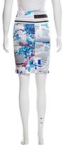 Thumbnail for your product : Clover Canyon Printed Neoprene Skirt