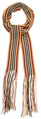 Burberry Striped Lambswool Scarf