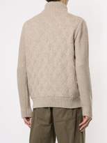 Thumbnail for your product : Kiton textured-knit cardigan