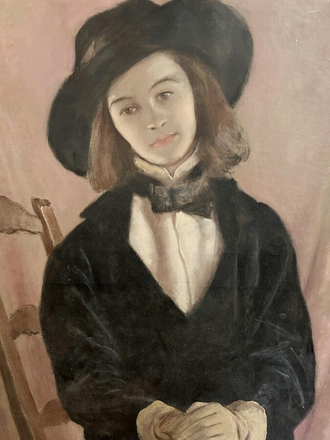 Neville Stephen BULWER-LYTTON , Neville Stephen BULWER-LYTTON, Portrait , Oil on canvas