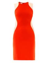 Thumbnail for your product : Stella McCartney Victoria bicolour fitted miracle dress