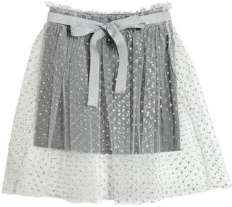 Miss Grant Glittered Tulle & Jersey Skirt