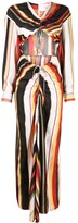 Thumbnail for your product : CHRISTOPHER ESBER Striped Silk Maxi Dress