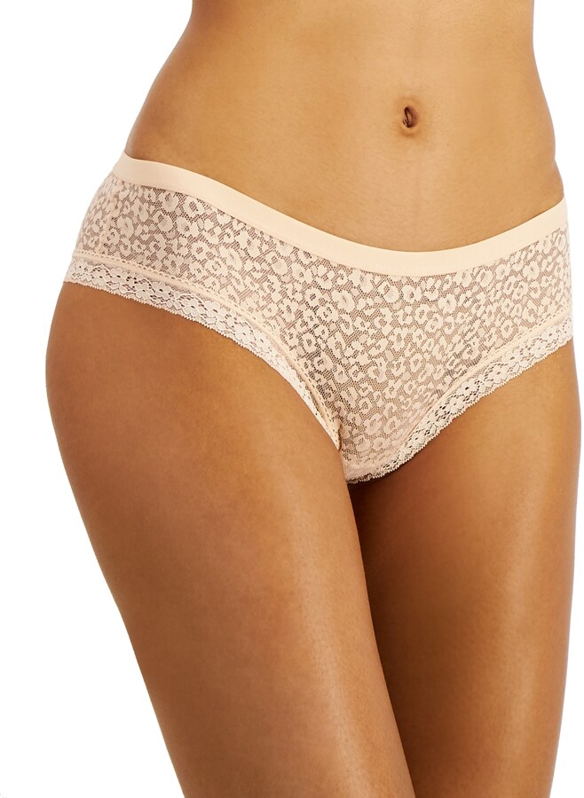 Jenni Women's Leopard Lace Hipster Underwear, Created for Macy's -  ShopStyle Panties