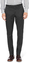 Thumbnail for your product : Incotex Slowear Slim-Fit Patterned Cotton-Blend Trousers