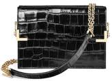 Thumbnail for your product : Aspinal of London | Chelsea Bag In Deep Shine Black Croc | Deep shine black croc
