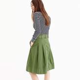 Thumbnail for your product : J.Crew Chino trench skirt