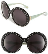 Thumbnail for your product : Diane von Furstenberg 'Gloria - Oversized' Round Sunglasses