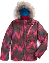 Thumbnail for your product : Spyder 'Hottie' Quilted Hooded Jacket (Big Girls)