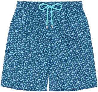 Vilebrequin 'Okoa' micro turtle print swim shorts