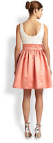 Thumbnail for your product : Aidan Mattox Jersey & Satin Dress