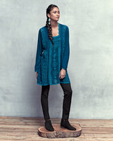 Thumbnail for your product : Johnny Was Collection Long-Sleeve Scalloped Eyelet Dress