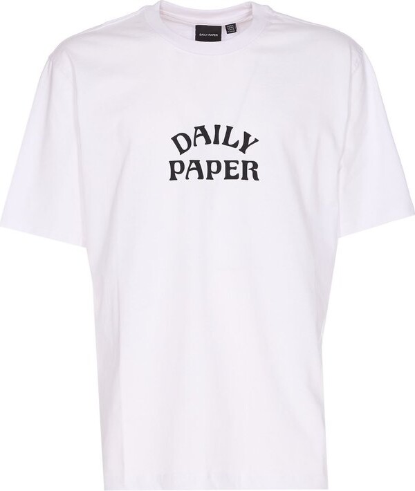 Daily Paper Logo Printed Crewneck T-Shirt