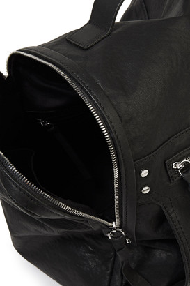 McQ Loveless Convertible Leather Backpack