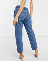 Thumbnail for your product : ASOS DESIGN DESIGN florence authentic straight leg jeans in vintage midwash blue