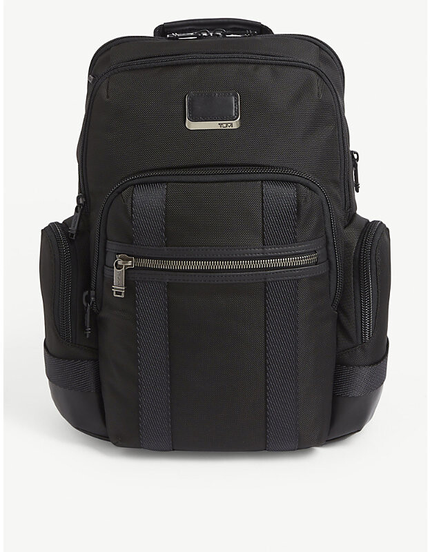 tumi nylon backpack