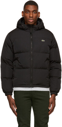 Lacoste Quilted Taffeta Men's Down Jacket Water Resistant BH9358-51 031 Black 