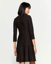 Thumbnail for your product : Nanette Lepore Metallic Fit & Flare Dress