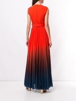 Thumbnail for your product : SOLACE London Sleeveless Belted Ombre Dress