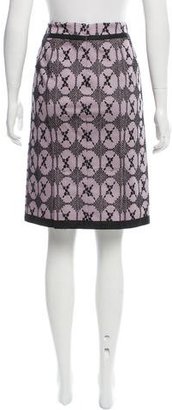 Nanette Lepore Embroidered Knee-Length Skirt