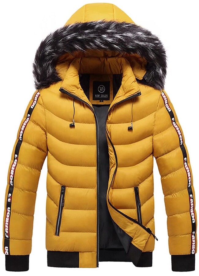 Qniful Winter Jackets For Men Puffer Jacket ShopStyle Outerwear