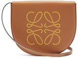 Thumbnail for your product : Loewe Heel Mini Leather Cross-body Bag - Tan