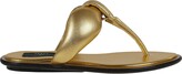 Thumbnail for your product : Emilio Pucci Thong Sandals - Laminated Nappa