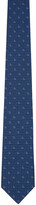 Thumbnail for your product : Ferragamo Navy Silk Tie