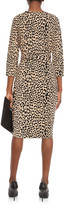 Thumbnail for your product : Diane von Furstenberg Polka-dot Stretch-jersey Wrap Dress