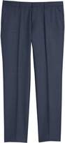 Thumbnail for your product : BOSS Genesis Flat Front Slim Fit Solid Wool Trousers