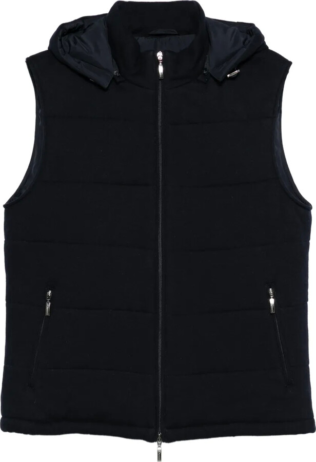 Doriani Cashmere Zip-Fastening Vest