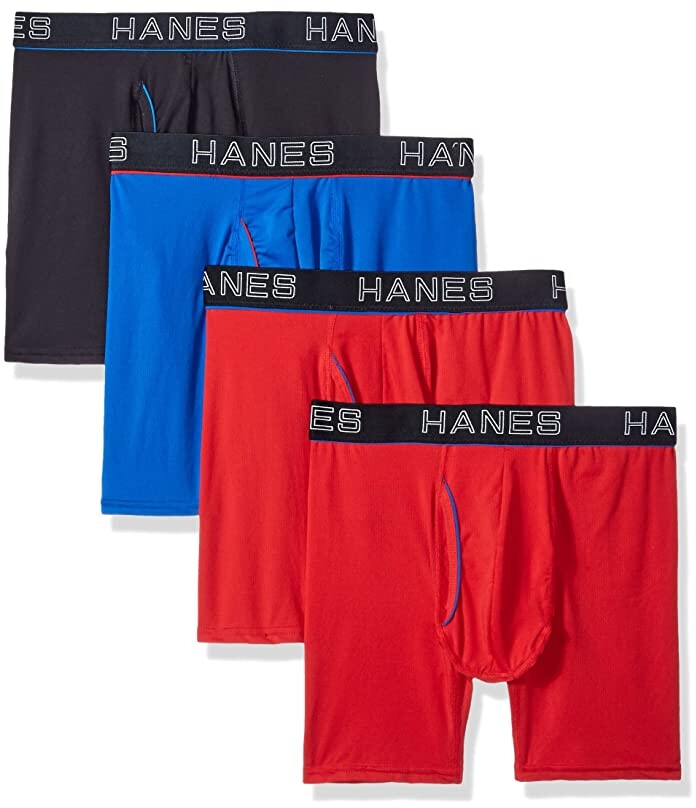 Hanes Men's Comfort Flex Fit Ultra Lightweight Mesh Boxer Brief , Assorted  Color - ShopStyle