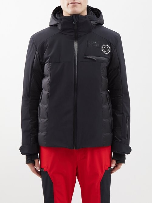 Sportalm Soft Shell Down Jacket Black ShopStyle